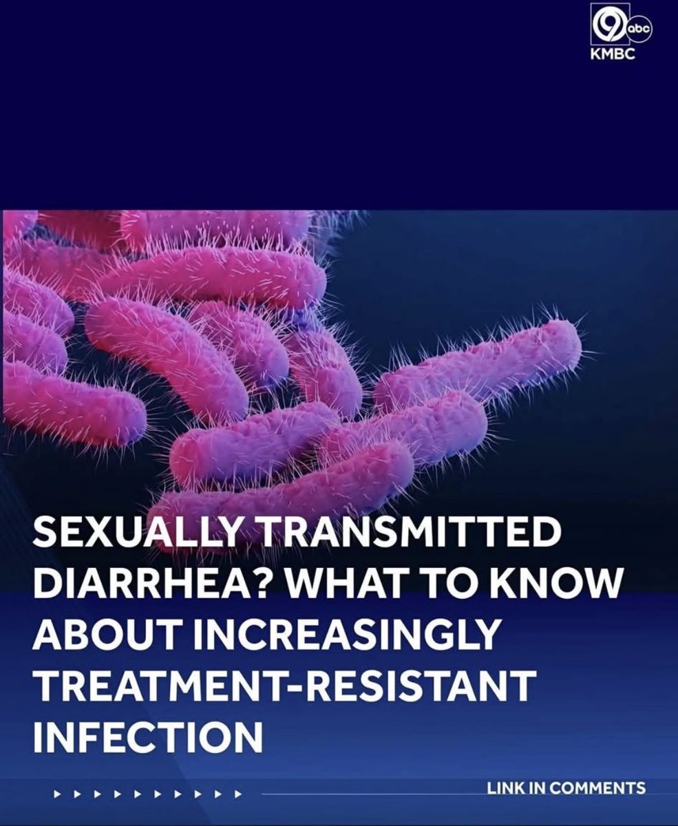 Screenshot of the viral post we checked, claiming: Sexually transmitted diarrhea?